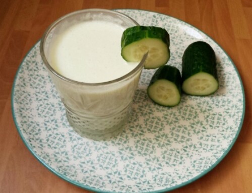 Recetas sanas: Crema fría de pepino.